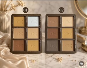 Vee Beauty in 6 in 1 Secret powder palette