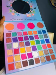 FM Eyeshadow And Blush Pallete
