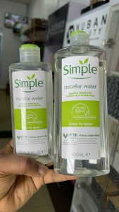 Simple Micellar Water