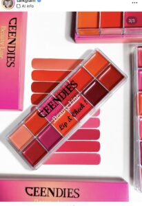 CEENDIES lip palette