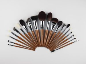Yglam Brown Pro luxe brush set
