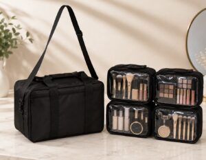 Economy Box bag with 4padded pouches (black only)