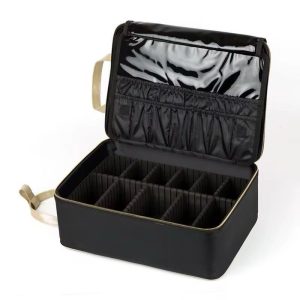 ORGANIZERS BOX BLACK & GOLD STRAP