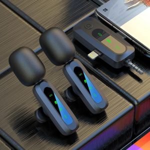 J3 cross border double wireless microphone