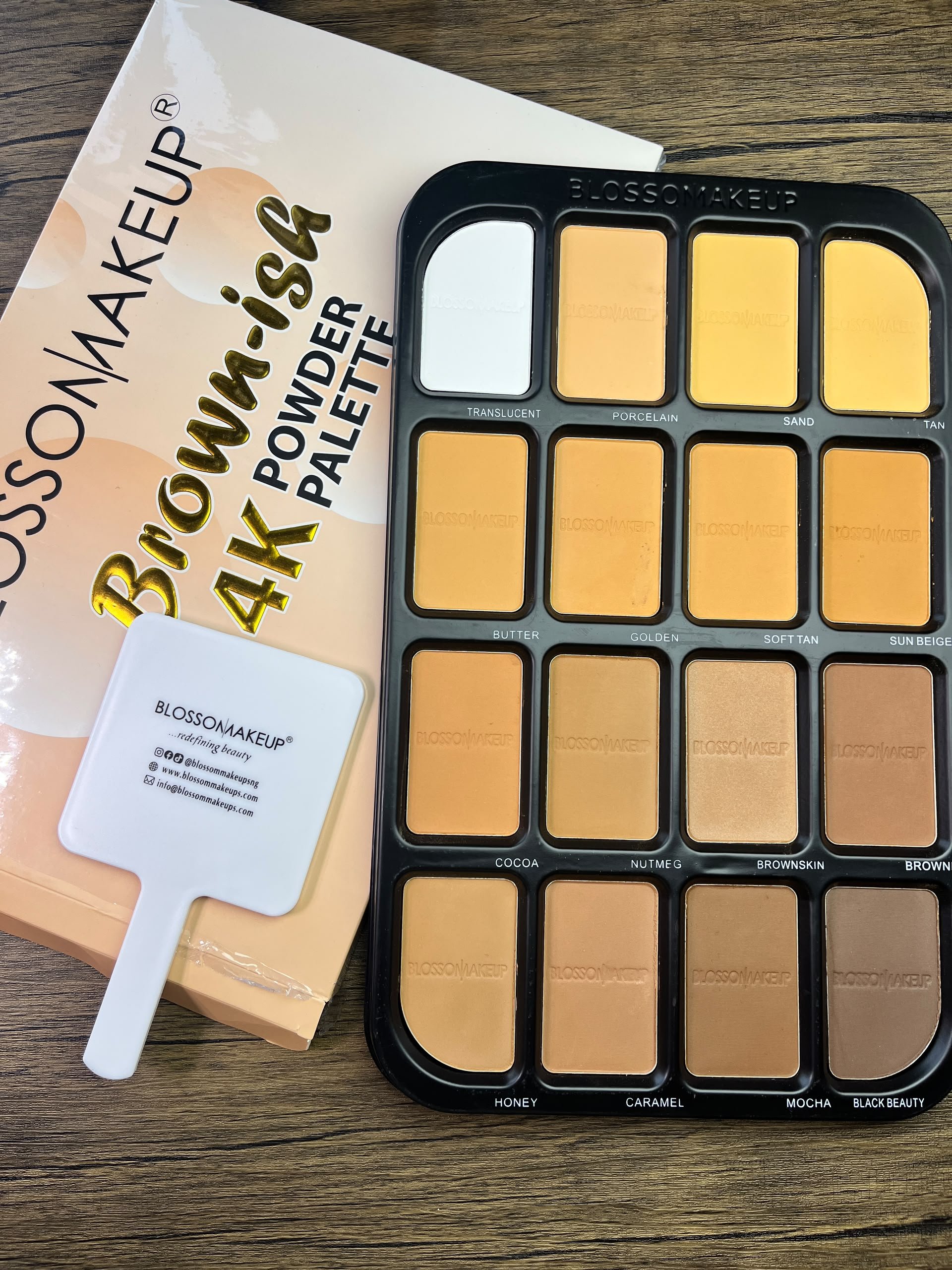 Blossom Brownish 4K Powder Pallete