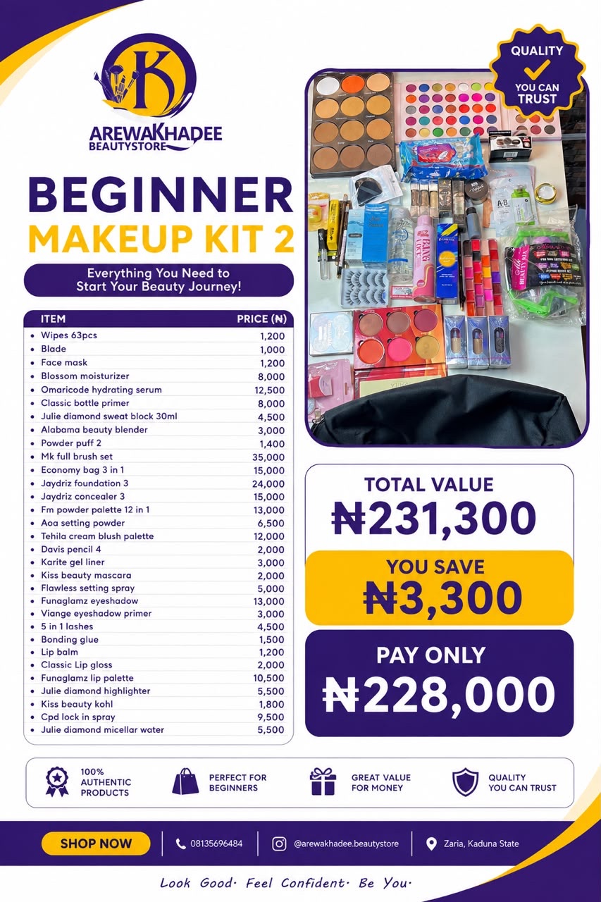 Beginner Makeup Kit 2