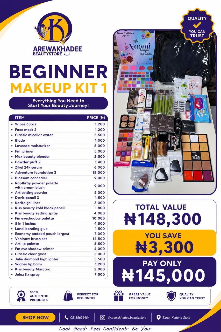 Beginner Makeup Kit 1